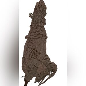 Dolls kill Dark Wavs cowl neck hoodie knit dress with harnesss back medium nwt